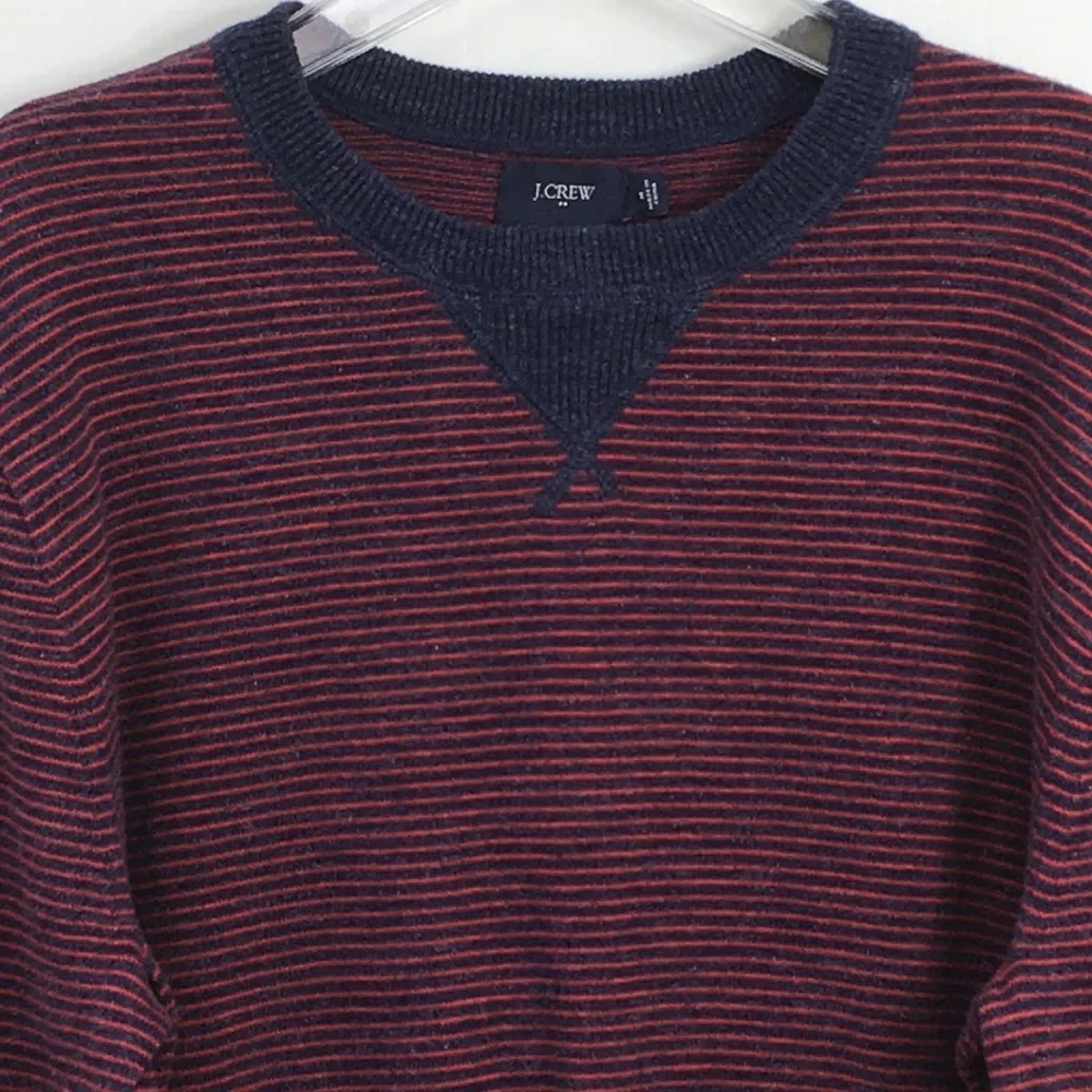 J.Crew Crew Neck Long Sleeve CottonSweater Size M EXCELLENT Condition